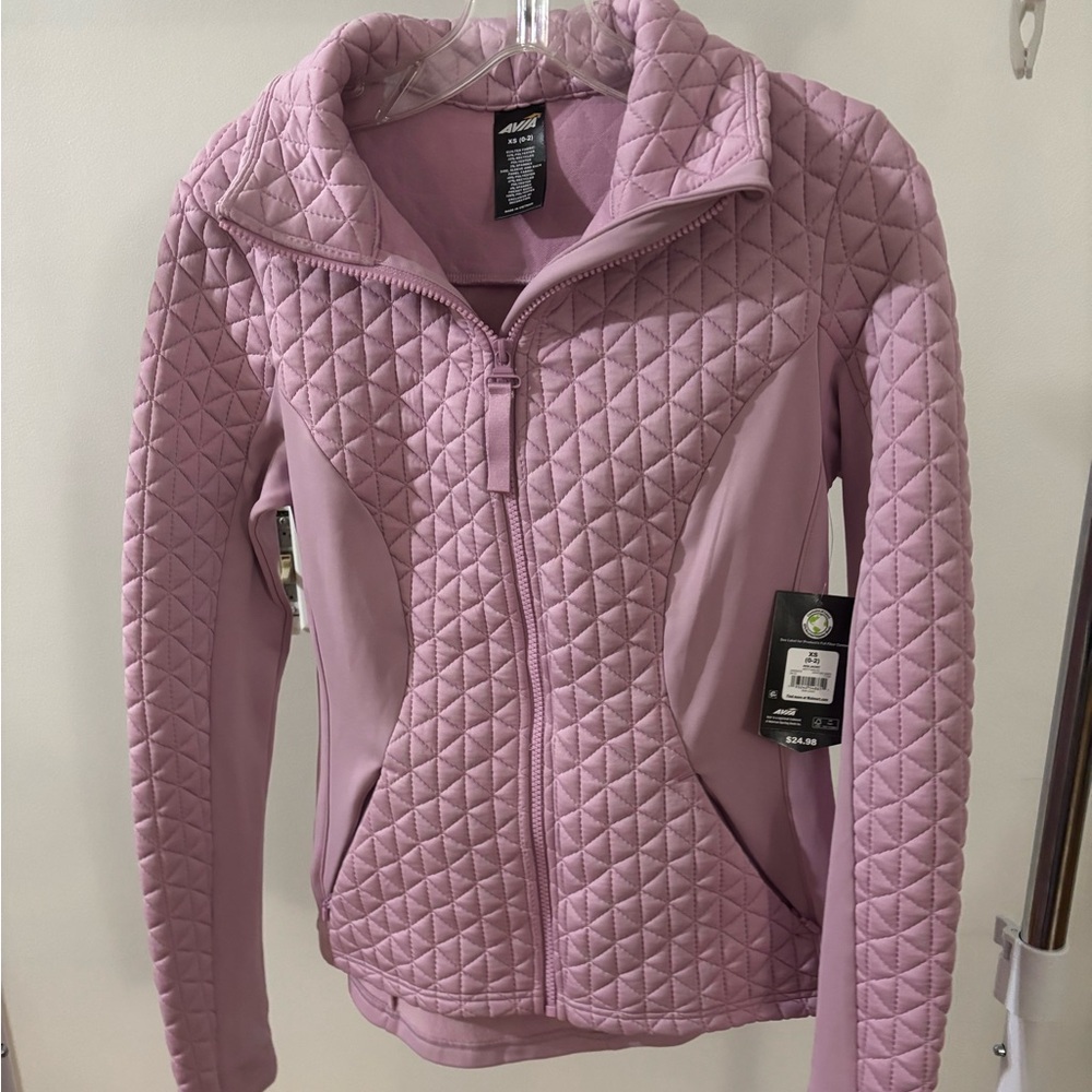 Women's Pink Quilted Jacket